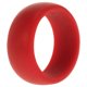 thumbnail image 1 of Alianza de boda de silicona - Rojo de ROQ para hombre - Anillo de 7 mm, 1 of 1