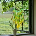 thumbnail image 5 of Wind Chimes For Outside New Luminous Wind Chimes Beads Dreamcatcher Feather Crafts Home Decoration Indoor Hanging Bedside Wind Chime Pendant, 5 of 6