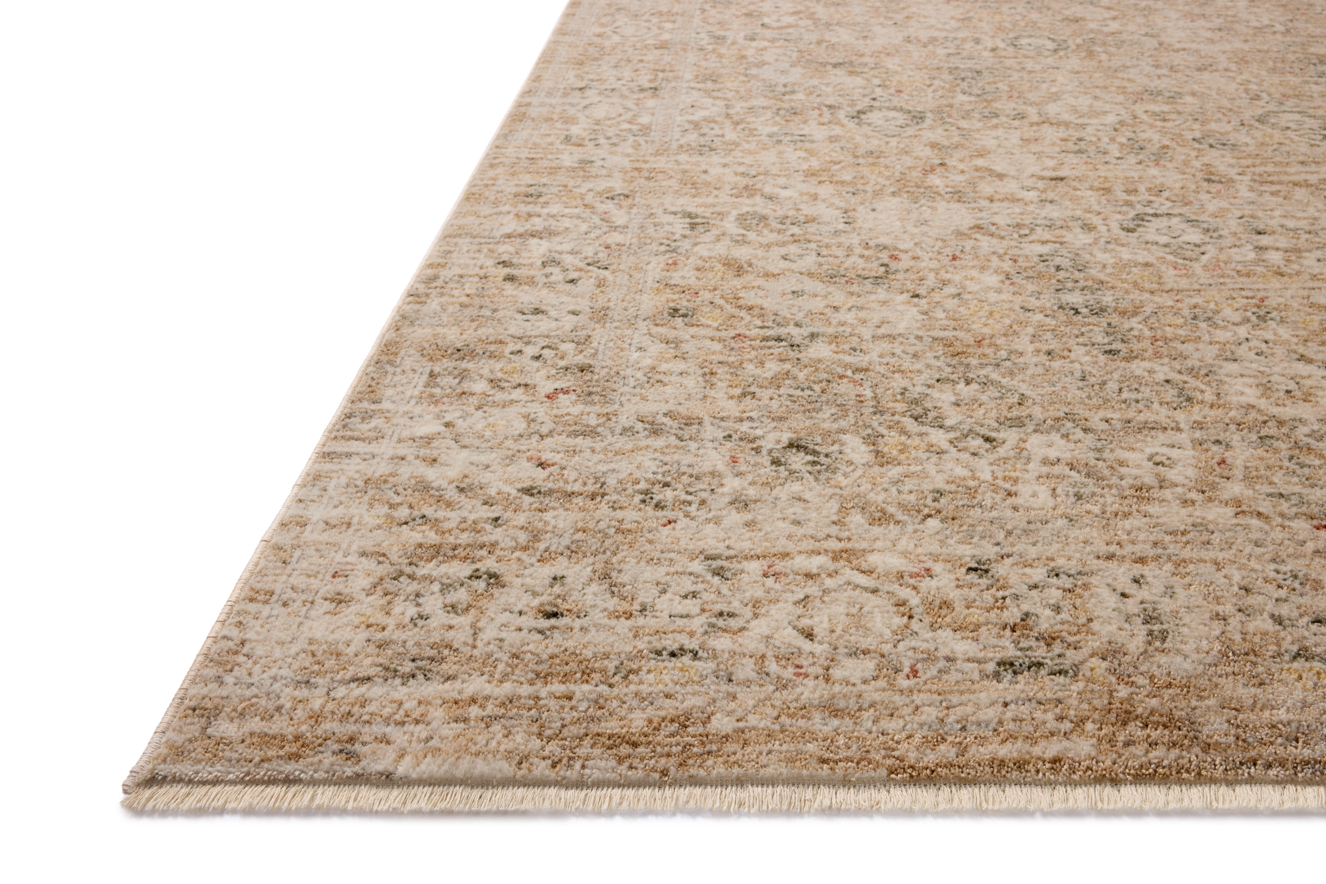 Loloi Clarisse Natural / Granite 7'-10" x 7'-10" Round Area Rug
