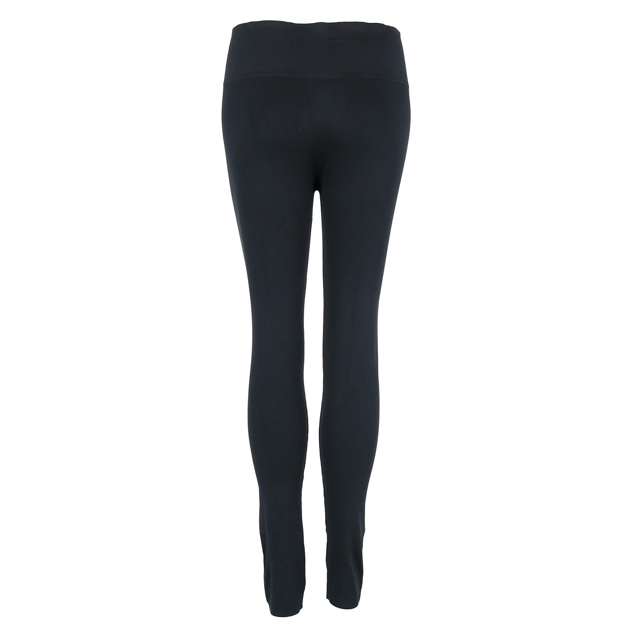 Just One Women's High Waisted Tummy Control Plus Size Leggings