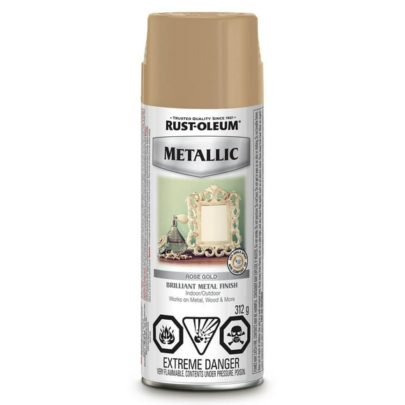 Fini métallique brillant Or Rose 312g