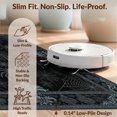 thumbnail image 6 of Design&I 5'x7' Washable Area Rug Flatweave & Daily Traffic Ready And Vintage Damask With Filigree Corner Motifs Gothic Spider Refined Structured for Guest Room, Lounge, Apartment, 6 of 7