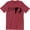 Red, variant on Mountain Climbing Naturally High - Cool Climb And Hiking Men's Tee
