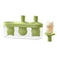 thumbnail image 1 of Silicone Homemade Ice 3 Cavity Homemade Maker With Transparent DIY Cute Animal Silicone Ice Easy Release Reusable For Summer Silicone Freezer Trays with Ice Trays for Crushed Ice Ice Container for, 1 of 4