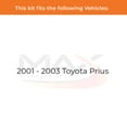 thumbnail image 2 of MAX Advanced Brakes - Front Brake Kit For 2001-2003 Toyota Prius| Carbon Ceramic Brake Pad and Rotor Kit| Daily Driving Geomet Coated Brake Rotors, 2 of 9