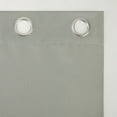 thumbnail image 5 of Sun Zero Nolan 1-Piece Energy Saving Blackout Grommet Curtain Panel, 40"X54", Silver Gray, 5 of 10