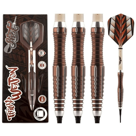 Shot Tribal Weapon 1 Soft Tip Dart Set-90% Tungsten-19gm