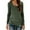 Army Green, variant on Going out Tops for Women Casual Crew Neck Long Sleeve Shirts Slim Fitted Crop Base Layer Tees Shirts