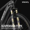 thumbnail image 2 of iYofe 27.5in Electric Bike for Adults 350 W Ebike for Men and Women 7 Speed Electric Mountain Bike with Removable Li-Ion Battery up to 20MPH/50Miles, Suspension Fork, Black, 2 of 7