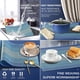 thumbnail image 2 of Juego de 6 manteles individuales para mesa de comedor, tela lavable, resistente al calor, antideslizante, PVC, impermeable, tejido de vinilo, para el hogar, cocina, restaurante, decoración de fiesta d, 2 of 5