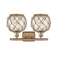 thumbnail image 2 of Innovations Lighting - Farmhouse Rope - 2 Light Bath Vanity In Industrial, 2 of 2