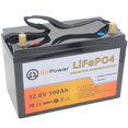 thumbnail image 1 of Batería de litio BTRPower 12V 100AH LiFePO4 Deep Cycle con BMS, 1 of 6