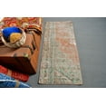 thumbnail image 2 of Turkish Rug, Vintage Rug, Small Rugs, Antique Rugs, Rugs For Entry, 2x4.5 ft Orange Rug, Oushak Rug, Small Wool Rug, Bathroom Rug, 13397, 2 of 10