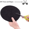 thumbnail image 3 of 4 Pieces Compost Bin Filter, Kitchen Compost Bin Activated Carbon Filter Compost Pail Charcoal Filter for Compost Bin Kitchen Compost Pail Activated Carbon Filters Replacement Round (6.25inch*3mm), 3 of 7