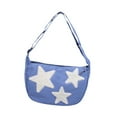 thumbnail image 3 of Segolike Womens Crossbody Bag Casual Star Pattern Shoulder Bag for Outdoor Commuting Work Blue, 3 of 8