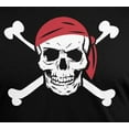 thumbnail image 4 of Old Glory Mens Halloween Jolly Roger Pirate Costume Short Sleeve Graphic T Shirt, 4 of 6