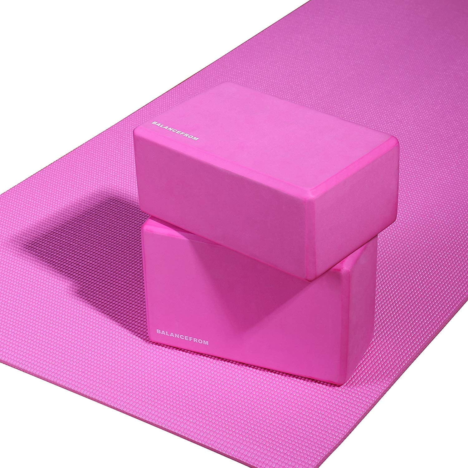 The Hensley 1/4-inch Thick Non-Slip Yoga Mat, Pink