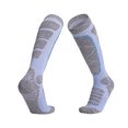thumbnail image 5 of Calcetines de esquí de tubo largo para mujer, calcetines para deportes al aire libre, senderismo, parte inferior de toalla de tubo largo, absorben el sudor y mantienen el calor del mismo tamaño, 5 of 5