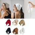 thumbnail image 2 of Misright Breathable Fabric Triangle Scarf Turban For Long Time Comfort Bandana Or Wrap, 2 of 20