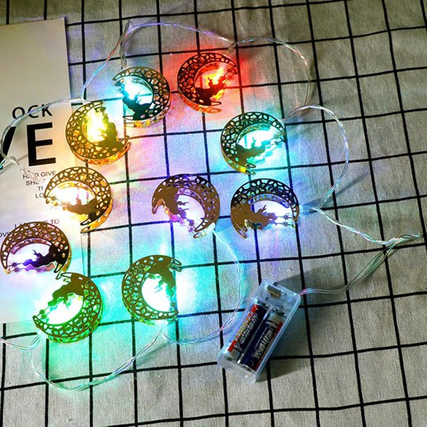 Cadena de Luces LED Colcomx de decoración de án Funciona con pilas fiesta de decoración del hogar