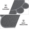 thumbnail image 3 of 2 Pcs Tapis d'Alimentation pour Animaux Antidérapant Imperméable, 3 of 9