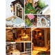 thumbnail image 5 of de miniatura DIY, artesanía ebles 3D de con luces LED para de Navidad de San Valentín para Baoblaze casa de muñecas en miniatura artesanal, 5 of 7