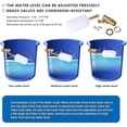 thumbnail image 3 of 1/2 Inch Float Valve, Water Float Valve For Pond Float Valve Shutoff Auto Fill, For Livestock Tanks, 3 of 5