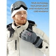thumbnail image 5 of Nsxcdh Men Ski Gloves Winter Touchscreen Windproof Water Resistant Honeycomb Grip Warm Insulation For Riding,gloves,winter gloves,cycling gloves,work gloves Gifts for Women and Men, 5 of 8