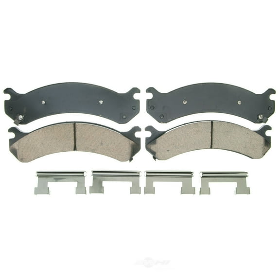Disc Brake Pad Set Fits select: 1999-2010 CHEVROLET SILVERADO, 1999-2007 GMC NEW SIERRA
