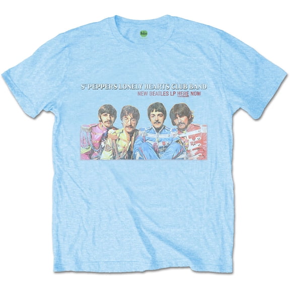 The Beatles Unisex T-Shirt LP Here Now (Small)