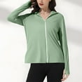 thumbnail image 6 of Meichang Women's Sun Protection Jacket UPF 50+ Lightweight Long Sleeve Sun Hoodie Outdoor Running Hiking Summer Sun Shirt with Thumb Hole, 6 of 9