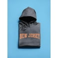 thumbnail image 3 of New Jersey Varsity Style Hoodie Men -Image by Shutterstock, Male Medium, 3 of 4