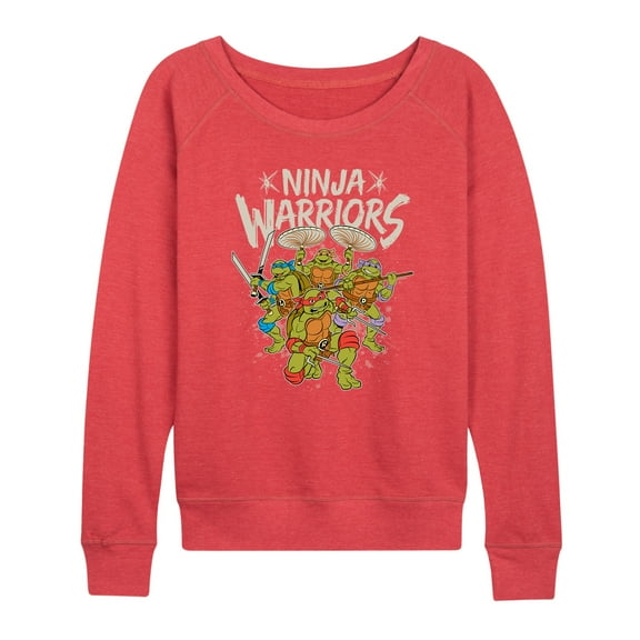 Teenage Mutant Ninja Turtles - Ninja Warriors - Women's Lightweight French Terry Pullover