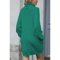 thumbnail image 3 of LAICAIW Robe Chandail Longue Ample à Col Roulé Oversize pour Femmes, 3 of 6