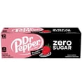thumbnail image 5 of Dr Pepper Zero Strawberries and Cream Soda, 12 fl oz cans, 12 Pack, 5 of 5