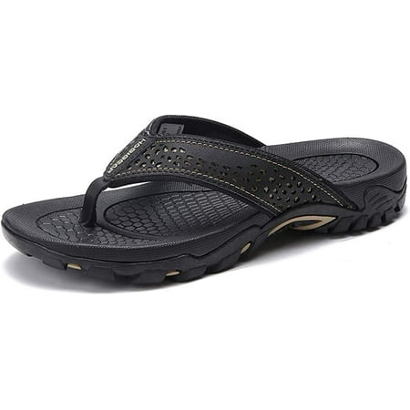 

Mixsnow Mens Thong Sandals Indoor and Outdoor Beach Flip Flop