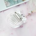 thumbnail image 3 of Yeacher 8 Key Kalimba Mini Thumb Piano Finger Piano Transparent Acrylic Finger Keyboard Musical Instrument, 3 of 8