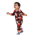 thumbnail image 4 of GYRATEDREAM Matching Family Pajamas Sets Holiday Halloween Bat Pumpkin 2-Piece PJS Family Loungewear, 4 of 7
