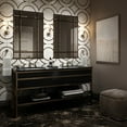 thumbnail image 3 of Perrin And Rowe U.6135 Deco 7" Wall Mounted Towel Ring - Gold, 3 of 5