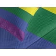 thumbnail image 4 of Ambesonne Pride Quilted Bedspread Set 3 Pcs, Flag USA Rainbow Colors, King Size, Multicolor, 4 of 5