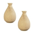 thumbnail image 4 of Handmade Khaki Vases for Decoration Unique Creative Shape Add Artistic Flavor to Home 2Pcs, 4 of 8