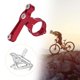thumbnail image 5 of Soporte para botella de agua de bicicleta, abrazadera, jaula para botella de agua duradera portátil de aleación de aluminio Rojo Sin interior Negro, 5 of 8
