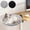 2 in1 Cat Bedside, variant on Cat Desk Bed - Sturdy Cat Bed for Desk with 360° Rotating & Adjustable Height, Elevated Cats Nest Perch for Desk, Grey