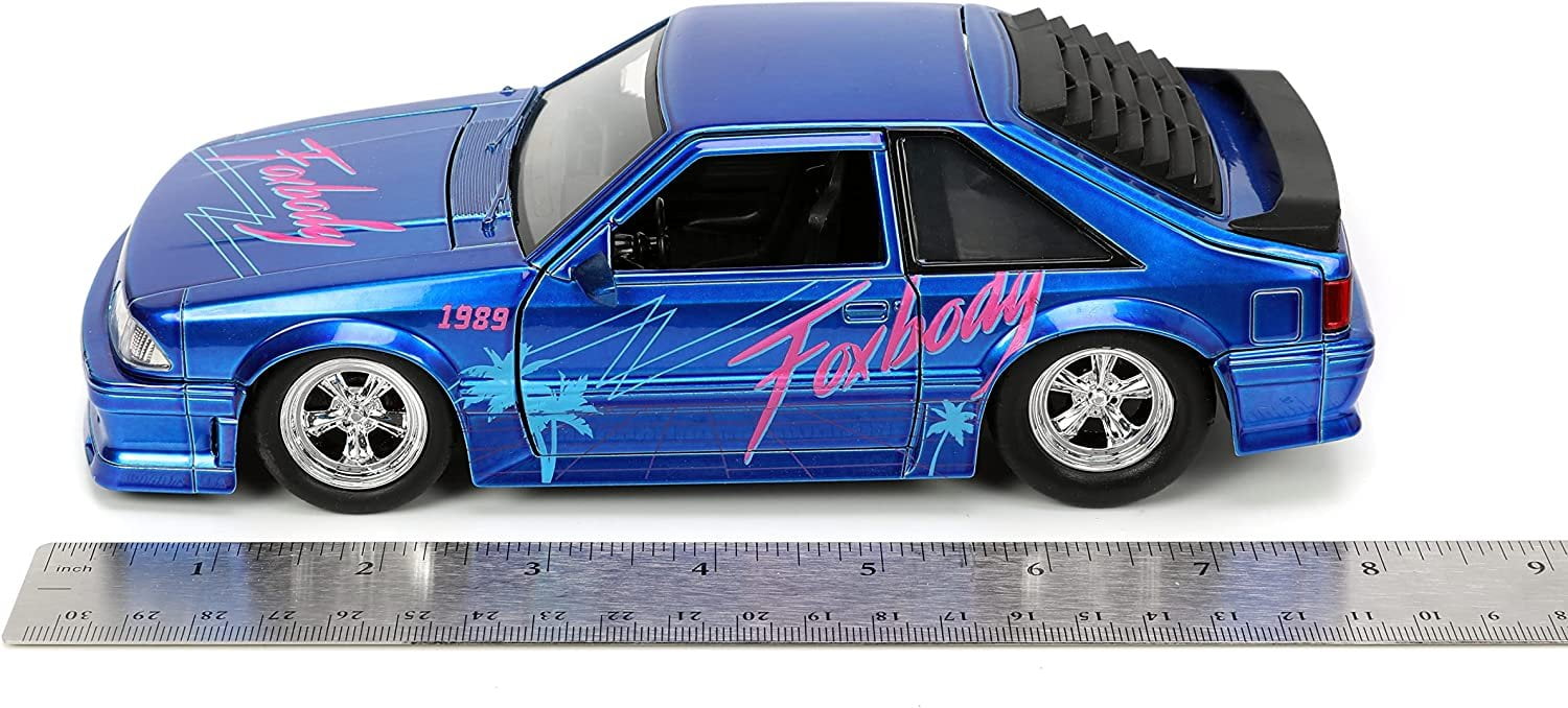 Jada Toys I Love The 80's 1:24 1989 Ford Mustang GT Die-Cast Car, Toys for Kids and Adults, Blue - Walmart.com Jada Toys I Love The 80's 1:24 1989 Ford Mustang GT Die-Cast Car, Toys for Kids and Adults, Blue - Walmart.com