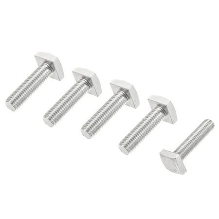 

Square Head Bolt 5 Pack M10x40mm 304 Stainless Steel Grade C Square Screws