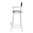thumbnail image 4 of Casual Home Director'S Chair White Frame/Navy Canvas 30"" - Bar Height, 4 of 5