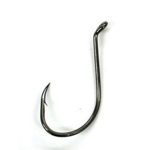 Lazer Sharp L2BGH-3/0 Lazer Octopus Long Shank Offset up Eye, Size 3/0