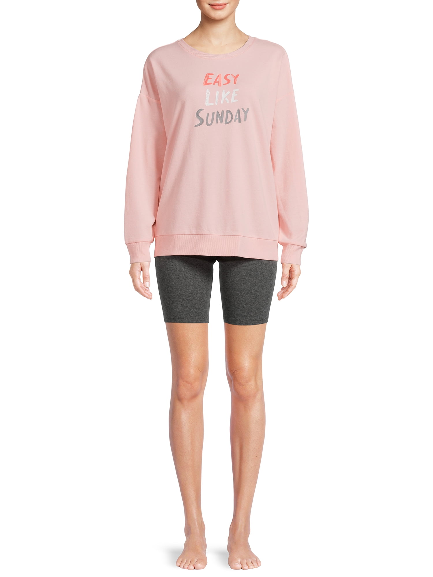 Bike Shorts Lounge Set 