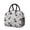 French Bulldog and, variant on Dog Breeds and Dog Paw Print Insulated Leakproof Lunch Box for Work, Lunch Bag for Women Men, Loncheras Para Mujer for Beach Travel Picnic Camping