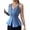 Blue, variant on Women'S Suit Vest V Neck Button Sleeveless Jacket Fashion Summer Waistcoat Lady Fashion Vests Blue L